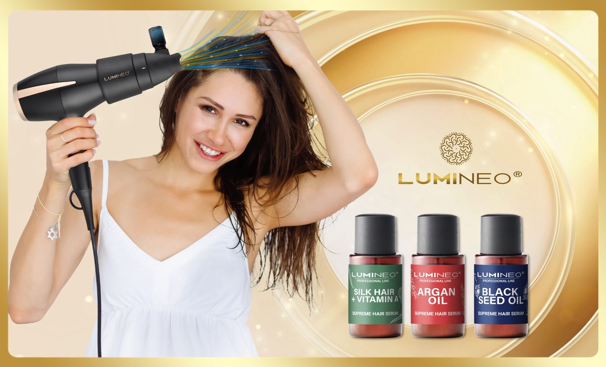 Lumineo Suszarka Silken Flow – Profesjonalny zestaw do pielęgnacji